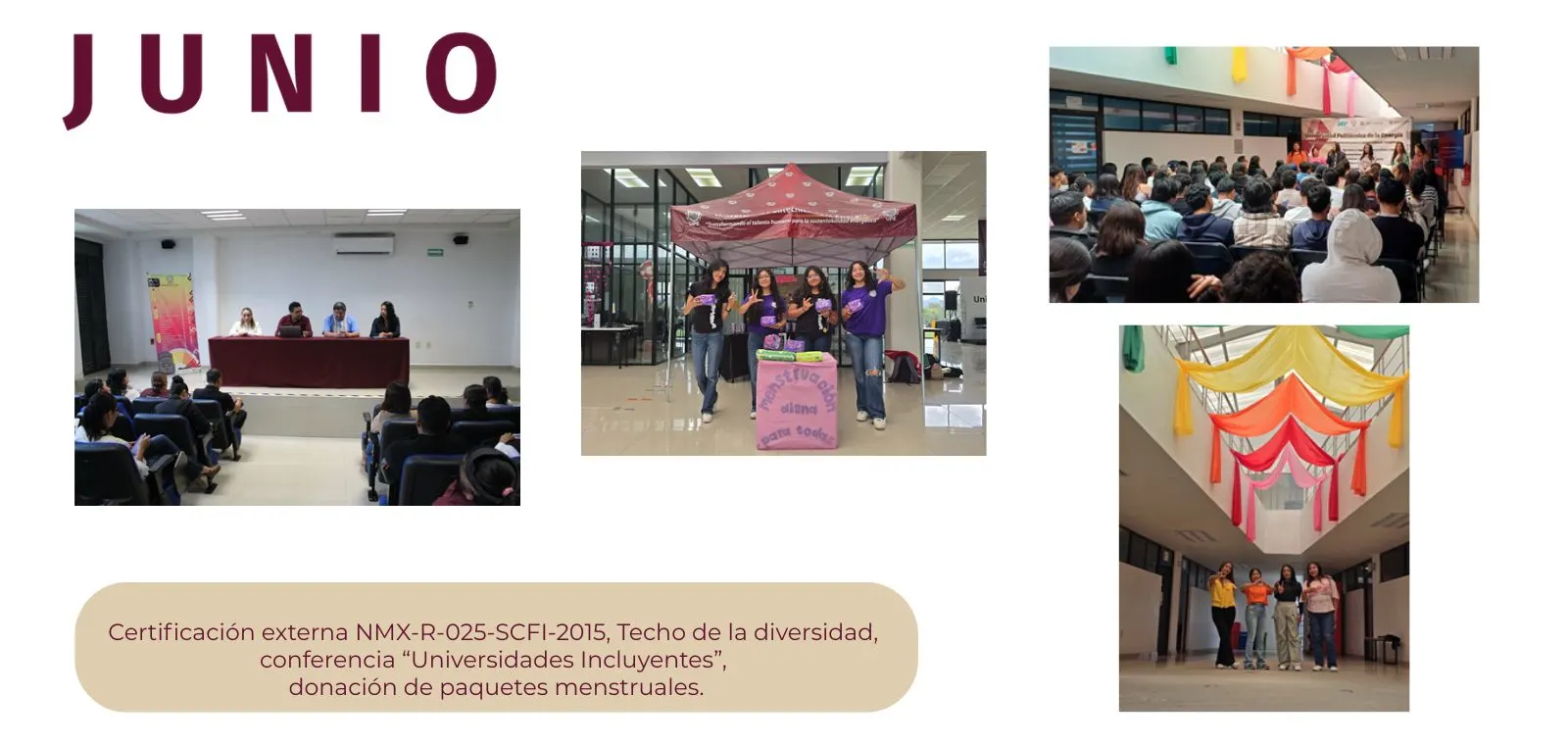 Eventos del mes de Julio.